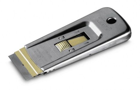 Скребок для скла та керамічної плитки Stanley, 40x95мм, 5 лез