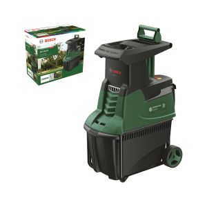 Подрібнювач садовий Bosch AXT 25 TC 2500Вт 40об/хв 45мм 53л 30.5кг ріжуча система Turbine-Cut низькошумний
