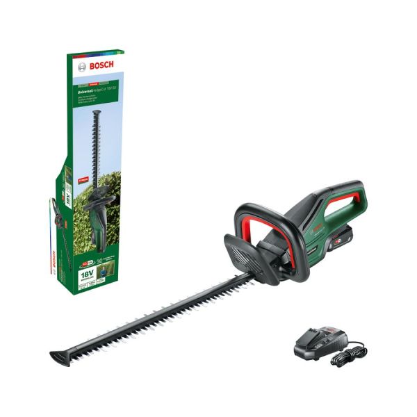 Кущоріз акумуляторний Bosch UniversalHedgeCut 18V-50 18В АКБ 1х2.5А*год 50мм крок різу 20мм ЗП AL1830CV 2.6кг