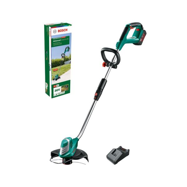 Тример садовий акумуляторний Bosch AdvancedGrassCut 36 36В 30см 1x2А*год ЗП AL3620CV 4.1кг