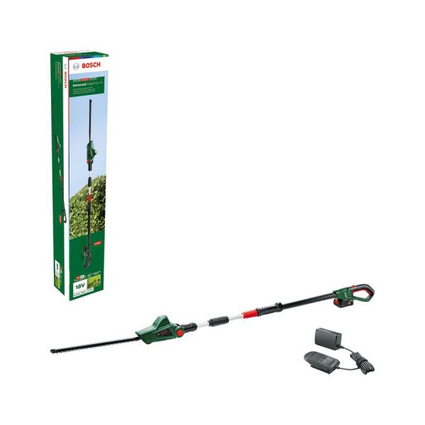 Кущоріз акумуляторний Bosch UniversalHedgePole 18 18В АКБ 1х2.5А*год 43мм крок різу 16мм зі штангою ЗП AL18V-20 3.6кг