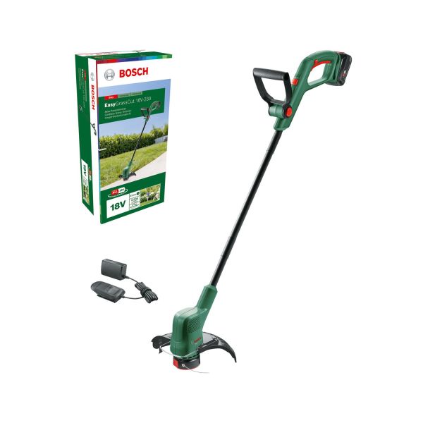 Тример садовий акумуляторний Bosch EasyGrassCut 18V-230 PBA 18V акб 1х2А*год 23см 2.2кг