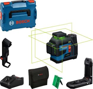 Нівелір лазерний Bosch GLL 12V-100-33 CG, до 30м, &#177;0.3мм/м, 1xGBA 12V 2.0Ah, кейс, ЗП, 4.44кг