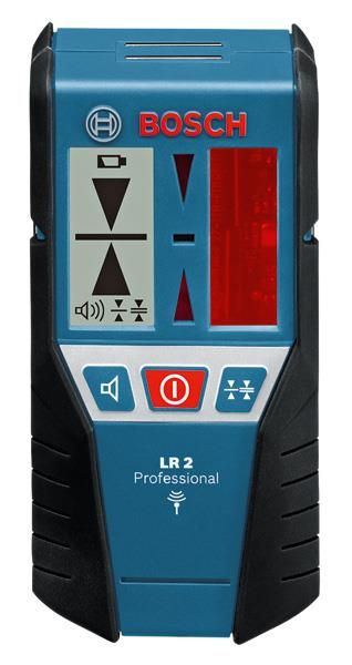 Приймач лазерного сигналу Bosch Professional LR2, 5-50м, &#177;1мм, 0.2кг