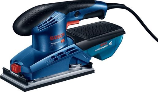 Шліфмашина вібраційна Bosch GSS 23 A 190Вт платформа 92х182 24000кол/хв 0.89кг