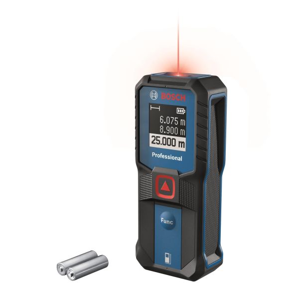 Далекомір лазерний Bosch Professional GLM 25-23, 0.05-25м, +/-2мм, 0.09кг