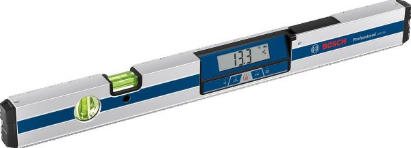 Нахиломір цифровий Bosch Professional GIM60, 60см, кут+/-0,05°C, 2 капсули, алюмінієвий корпус, чохол