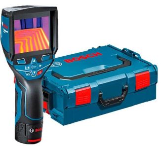 Термодетектор акумуляторний Bosch Professional GTC 400 C, 12В, акб 1х2А&#183;год, -10&#176;C…+400&#176;C, &#177;3,0&#176;C, IP53, ЗП, 0.5кг