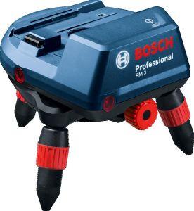 Тримач універсальний поворотний Bosch Professional RM3, 35х63х120мм, пульт, 0.5кг