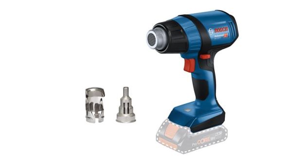 Фен будівельний акумуляторний Bosch Professional GHG 18V-50 18В 300/500°CC 175 л/хв 0.59кг без АКБ та ЗП
