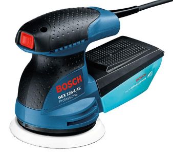 Шліфмашина ексцентрикова Bosch Professional GEX 125-1 AE 250Вт 125мм 7500-12000об/хв 1.3кг