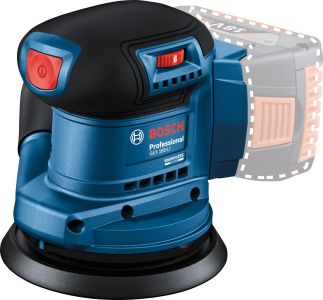 Шліфмашина ексцентрикова акумуляторна Bosch Professional GEX 185-LI 18В 125мм 6000-10000об/хв 0.93кг без АКБ та ЗП