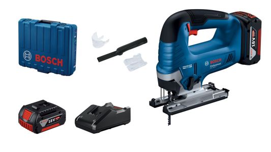 Лобзик акумуляторний Bosch Professional GST 185-LI 18В 2х4А*год 3500об/хв хід 26мм 2кг кейс