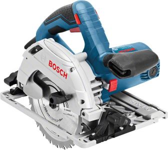 Пила дискова Bosch Professional GKS 55+ GCE 1350Вт 165мм 3.8кг