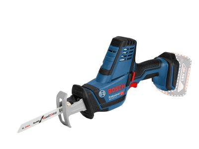Пила шабельна акумуляторна Bosch Professional GSA 18 V-LI C 18В пропил 200мм хід 21мм 2.3кг без АКБ та ЗП