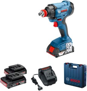 Гвинтоверт ударний акумуляторний Bosch Professional GDX 180-Li 18В АКБ 2х2А*год 2800об/хв 180Нм M6-M14 кейс 1.1кг