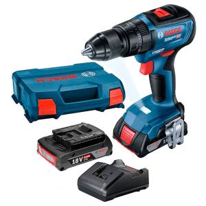 Шурупокрут-дриль ударний акумуляторний Bosch Professional GSB 18 V-50 18V2х2.0А&#183;год 28&#183;50Нм 460-1800об/хв 1.1кг кейс L-Case