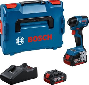 Гвинтоверт ударний акумуляторний Bosch Professional GDR 18V-220 C 18В 2х5А*год 0-3400об/хв 220Нм 1кг Bluetooth