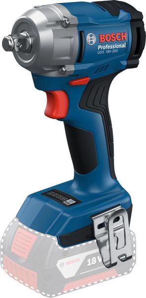 Гайковерт ударний Bosch Professional GDS 18V-350 18В до 3400об/хв 85/200/350Нм квадрат 1/2" 1.1кг без АКБ та ЗП