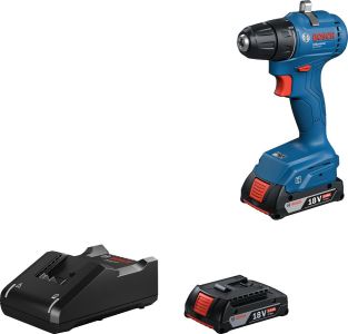 Шурупокрут-дриль акумуляторний Bosch ISR 18V-30P+ 18В 1х2А*год 9*30Нм 0-1400об/хв ЗП GAL 18V-40 0.8кг