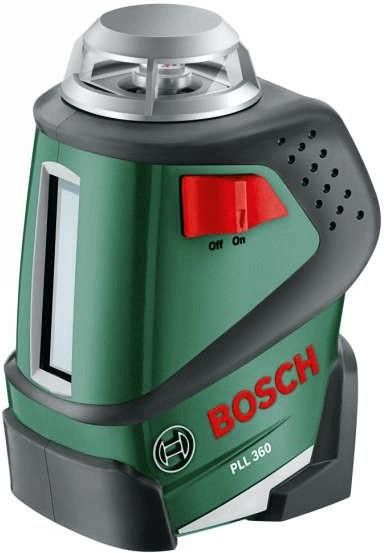 Нівелір лазерний Bosch PLL 360, до 20м, +/-0.4мм/м, 0.5кг