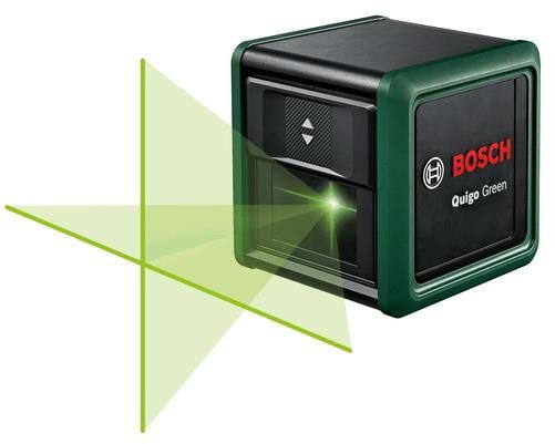 Нівелір лазерний Bosch Quigo Green, точність +/- 0.8мм/м, 12м, зелений, 0.27кг