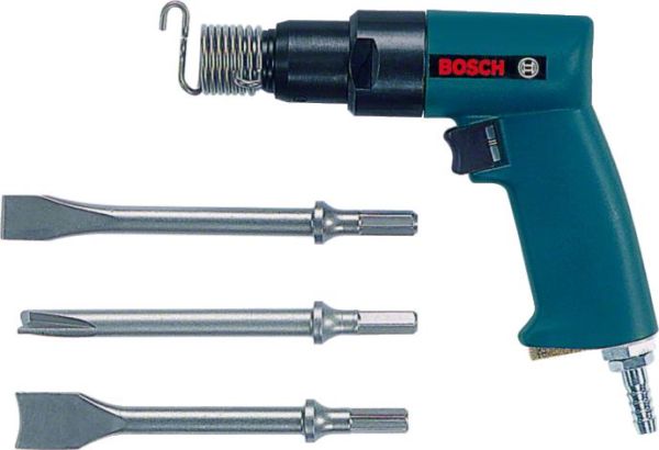 Молоток відбійний пневматичний Bosch Professional 2Дж 1600уд/хв набір оснастки 1кг кейс