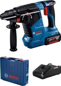 Перфоратор акумуляторний Bosch Professional GBH 187-LI SDS-plus 18В 1х5А&#183;год 2.4Дж 3кг