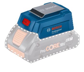 Адаптер USB для батареї Bosch Professional GAA 18V-48 2.4А