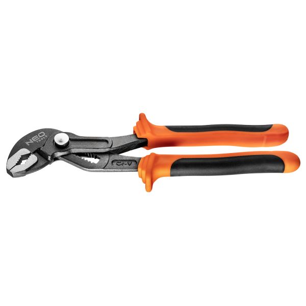 Кліщі переставні Neo Tools, 45&#176;, робочий діапазон 0-36мм, 240мм
