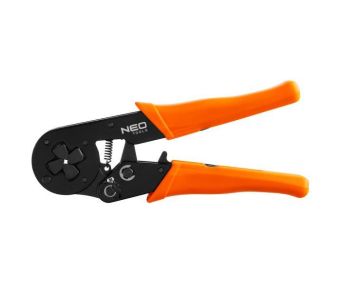 Кліщі обтискні Neo Tools, для обтиску наконечників 6-16мм кв., 160мм