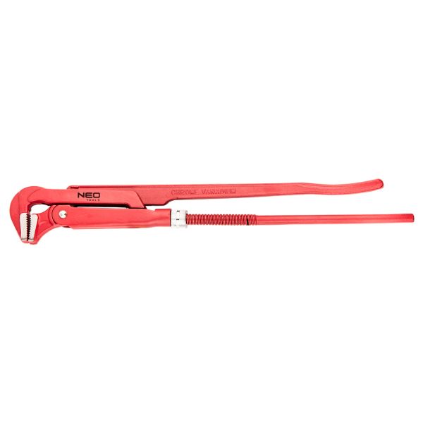 Ключ трубний Neo Tools, 90&#176;, робочий діапазон 0-38мм, 420мм
