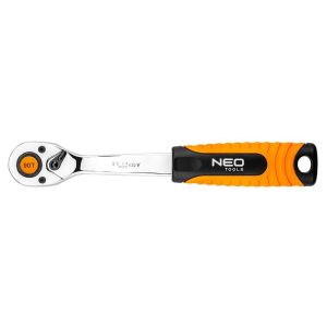 Ключ-тріскачка Neo Tools, 1/4&quot;, 90 зубців, CrV, 155мм