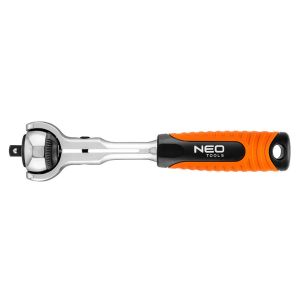 Ключ-тріскачка Neo Tools, 1/4&quot;, 72 зубців, 360&#176;, CrV, 155мм