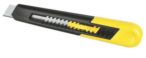 Ніж будівельний сегментований Stanley SM, 18мм, корпус пластик, 160мм
