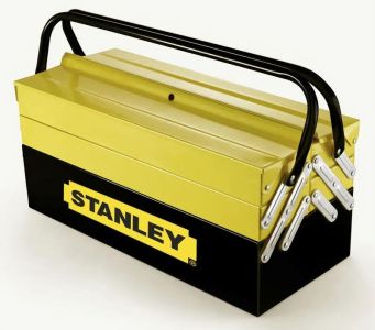 Ящик для інструменту Stanley Expert Cantilever, п&#39;яти секційний, розсувний, 20.8x45x20.8см, метал