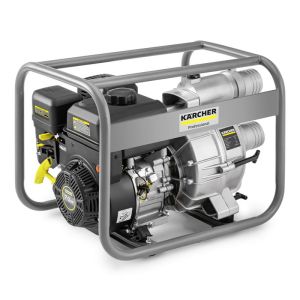 Мотопомпа бензинова Karcher WWP 45 для брудної води, 45м3/г (750л/хв), 6.9 к.с., 166см/куб, 36кг
