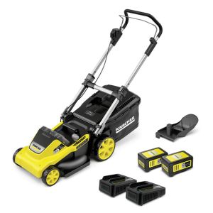 Газонокосарка акумуляторна Karcher LMO 5-18 Dual Battery Set 36В (18В+18В) акб 2х5А&#183;год 41см 25-70см до 550м2