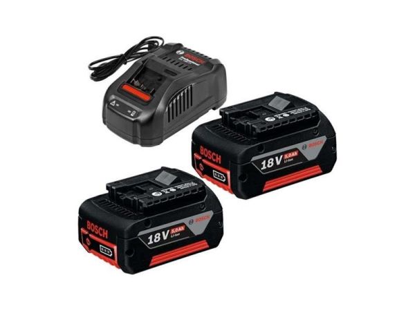 Набір акумулятора та зарядного пристрою Bosch Professional GAL 1880 CV 18В 2х5.0А*год набір 2шт