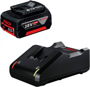 Набір акумулятора та зарядного пристрою Bosch Professional GBA 18В 1х4.0А&#183;год ЗП GAL 18В-40