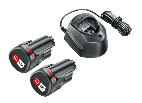 Набір акумулятора та зарядного пристрою Bosch PBA 12В 2х1.5А*год ЗП GAL 1210 CВ