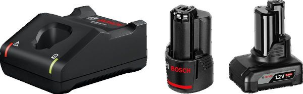 Набір акумулятора та зарядного пристрою Bosch Professional GBA 1х18В 2А*год 1х18В 4А*год ЗП GAL 12V-40