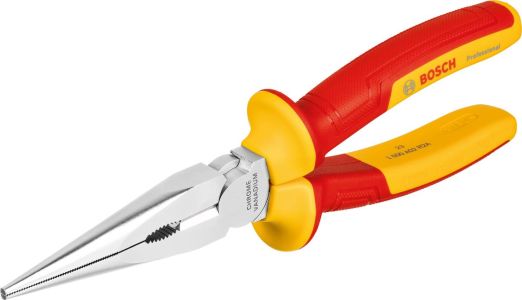 Плоскогубці з довгим носом прямі Bosch Professional, 200 мм, VDE