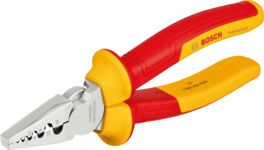 Кліщі обтискні Bosch Professional, 180мм, VDE