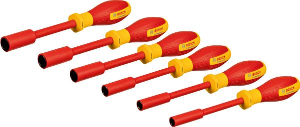 Ключі торцеві шестигранніBosch Professional, набір 6 шт, VDE