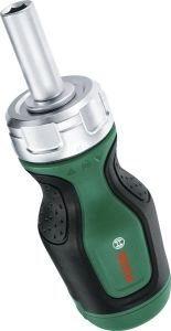 Викрутка Bosch з тріскачкою, 6 насадок, руків&#39;я TPR (PZ1,PZ2,PH2,SL4,TX25,HEX5), 111мм, сталь CrV