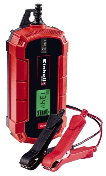 Зарядний пристрій Einhell CE-BC 4 M, 12В, 3-120А&#183;год, макс 4А, мікропроц контроль