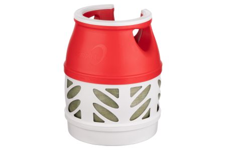 Балон газовий композитний Hexagon Ragasco HR12.5L, 12.5л, пропан/бутан 5кг/6кг, 30бар, вентиль Shell (український стандарт), 3.9кг