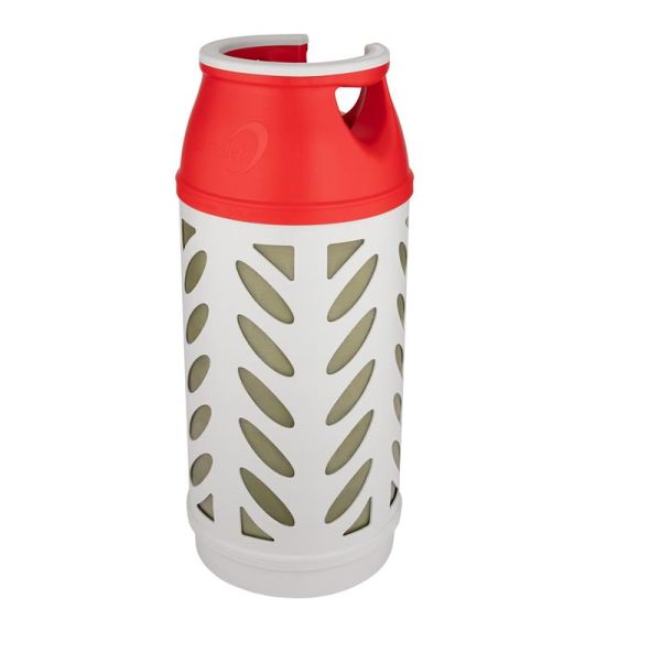 Балон газовий композитний Hexagon Ragasco HR33.5L, 33.5л, пропан/бутан 14кг/16.5кг, 30бар, вентиль Shell (український стандарт), 7.9кг