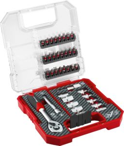 Набір біт і головок Einhell, 1/4&quot; 4-13мм, 37шт, кейс